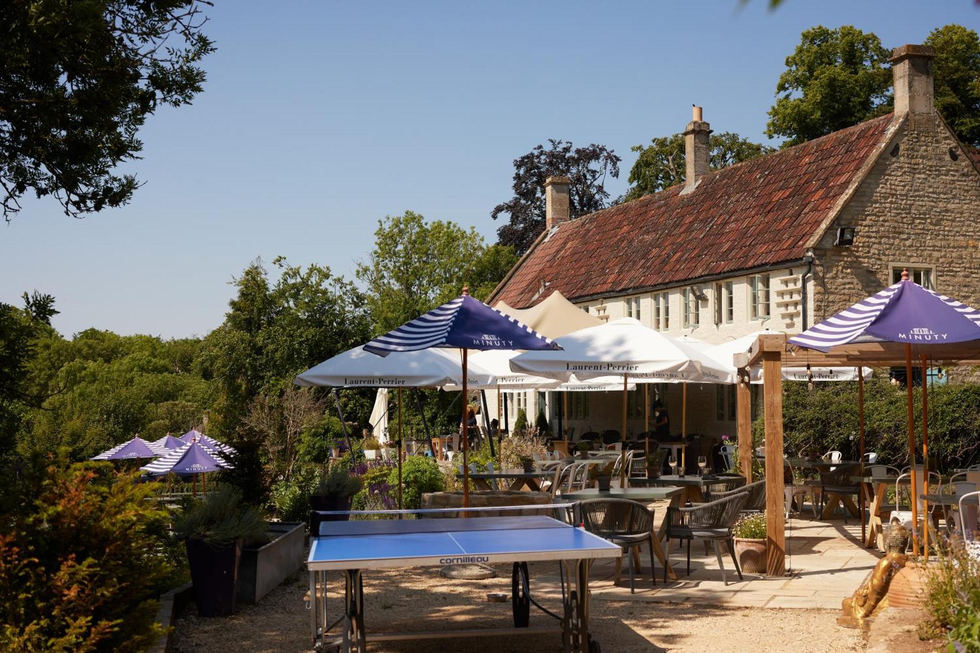 The Wheatsheaf Combe Hay Hotel Wellow  ภายนอก รูปภาพ
